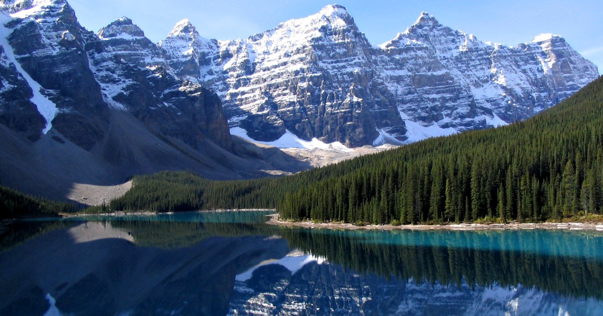 Lake Louise, Moraine Lake & Johnston Canyon from Calgary